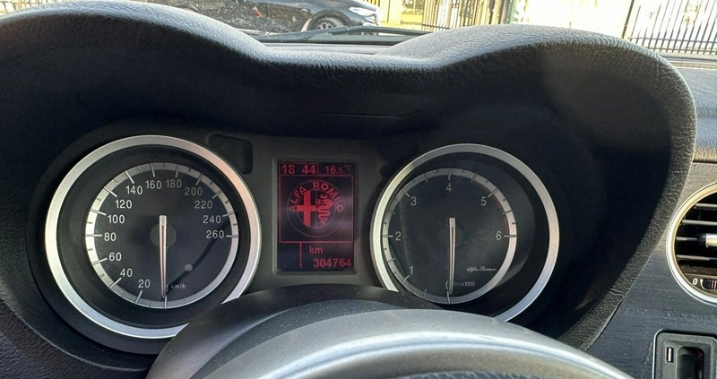 Alfa Romeo 159 cena 8800 przebieg: 304000, rok produkcji 2007 z Puszczykowo małe 232
